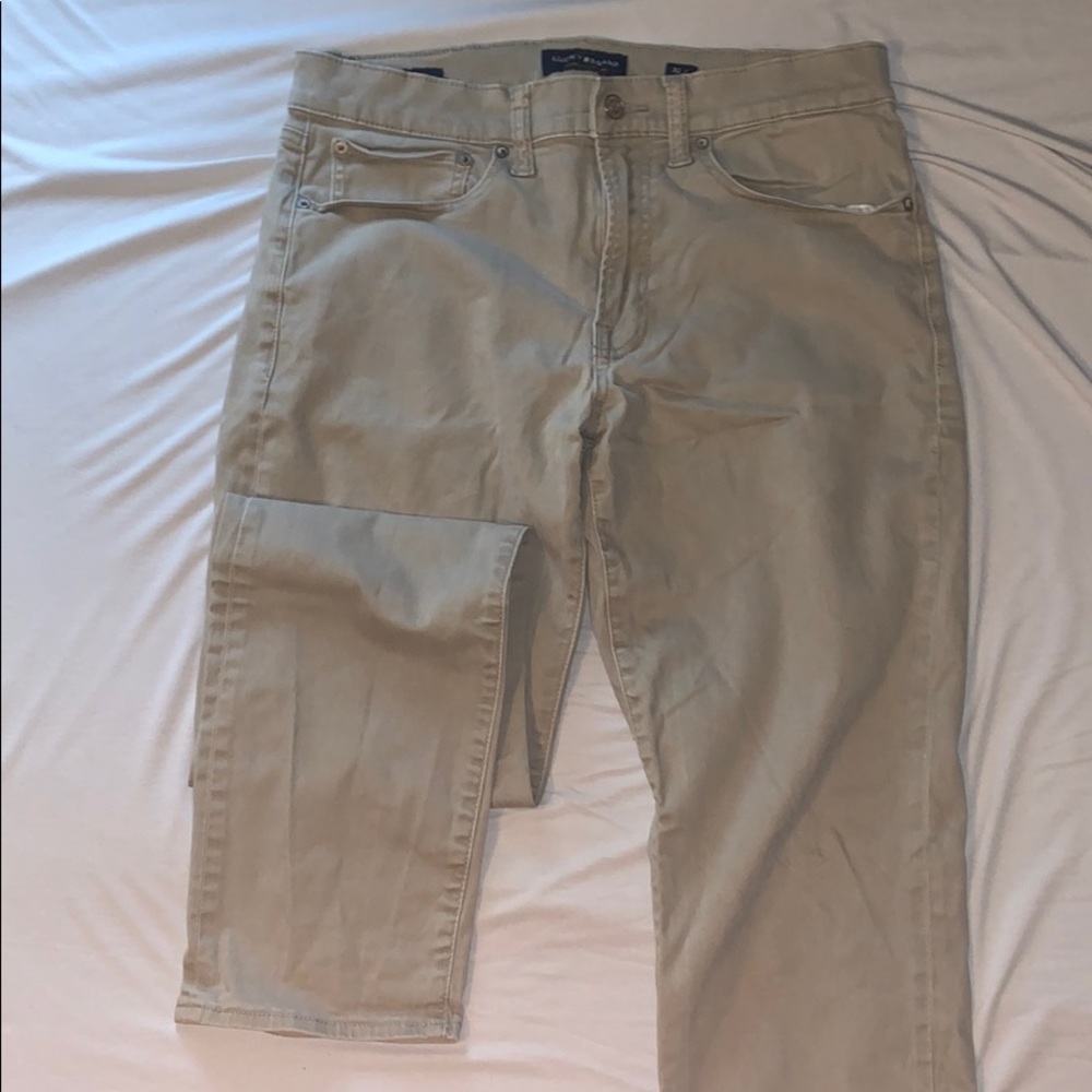 Lucky Brand khaki pants.